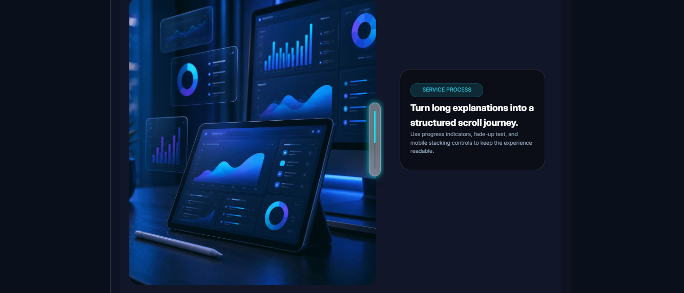 Kinetic Magnetic Button block with interactive call-to-action styling.